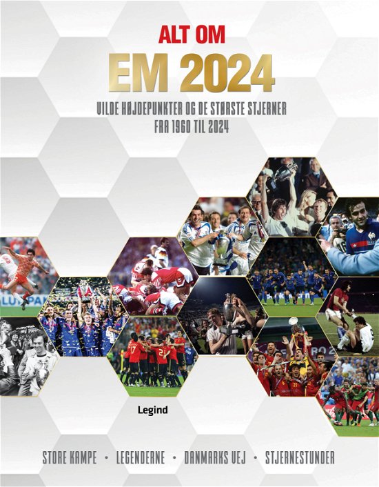 Cover for Adrian Besley · Alt om EM 2024 (Indbundet Bog) (2024)