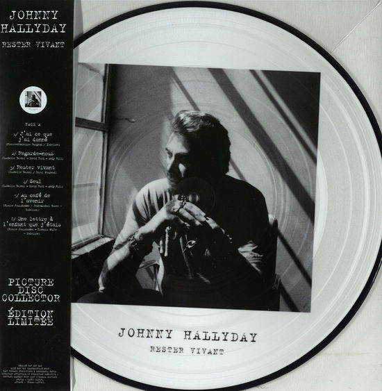 Cover for Johnny Hallyday · Rester Vivant (LP) (2024)