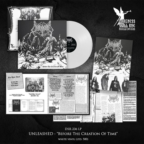 Cover for Unleashed · Before the Creation of Time (White Vinyl) (LP) (2024)