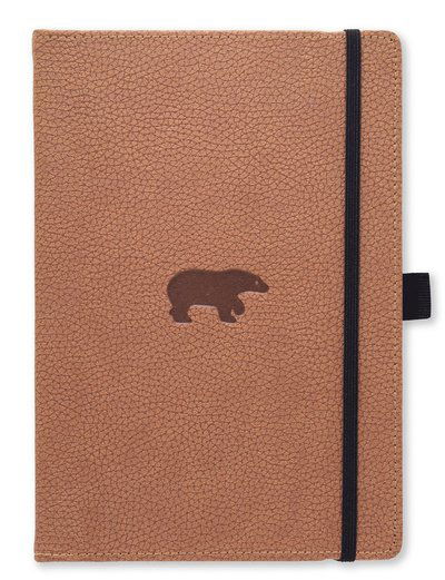 Dingbats* Wildlife A5+ Brown Bear Notebook - Plain - Dingbats* Notebooks - Books - Dingbats*Notebooks LTD - 9781913104344 - 2018