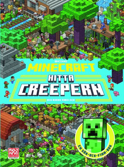 Cover for Minecraft. Hitta creepern och andra varelser - en sök och finn bok (Bound Book) (2024)