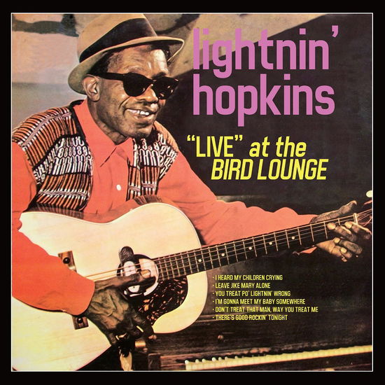 Cover for Lightnin Hopkins · Live at the Bird Lounge (LP) [Black Friday 2024 Splatter Vinyl edition] (2024)