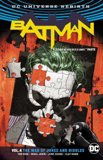 Cover for Tom King · Batman Vol. 4: The War of Jokes and Riddles (Paperback Book) (2025)