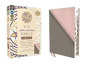 Cover for Zondervan · Lp-Niv Application Bible Leat (Book) (2025)