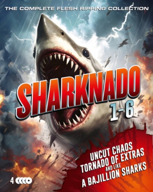 Sharknado - The Ultimate 6 Film (Collection) - Anthony C. Ferrante - Filme - SCREENBOUND PICTURES - 5060425354350 - 26. Februar 2024