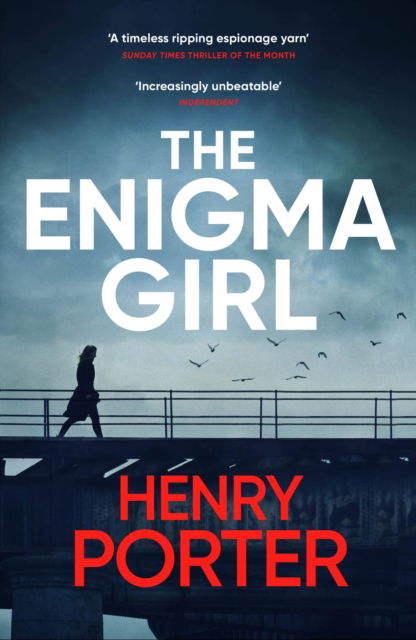 Cover for Henry Porter · The Enigma Girl (Paperback Book) (2025)