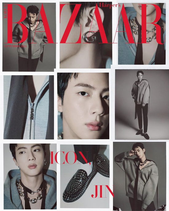 JIN (BTS) · Bazaar Korea September 2024 (Magazine) [A Version] (2024)