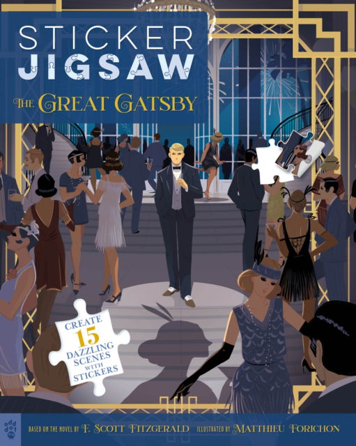 Cover for F Scott Fitzgerald · Sticker Jigsaw: The Great Gatsby - Sticker Jigsaw (Paperback Book) (2025)