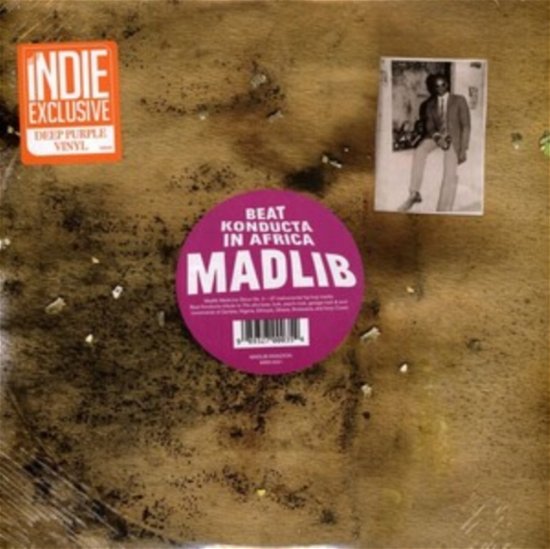 Cover for Madlib · Medicine Show No. 3 - Beat Konducta In Africa (Deep Purple Vinyl) (LP) (2022)