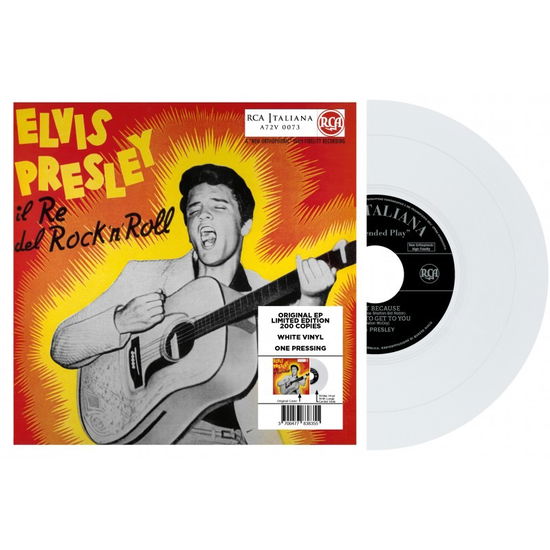 Cover for Elvis Presley · EP Étranger N°15 - Il Re Del Rock'n'Roll (Italie) Limited 7&quot; YELLOW Vinyl (7&quot;) (2024)