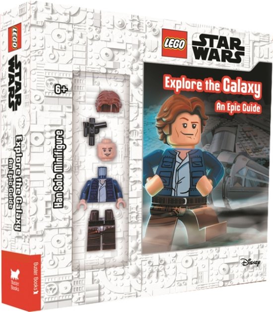 Cover for Lego® · LEGO® Star Wars™: Dive Into the Galaxy: An Epic Guide (with Han Solo minifigure) (Hardcover Book) (2024)