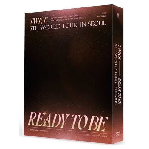 Cover for Twice · Twice 5th World Tour 'Ready To Be' In Seoul (MDVD) [DVD + Merchandise edition] (2024)