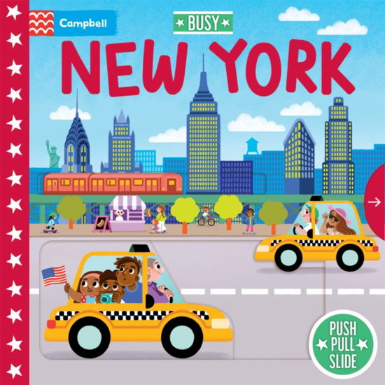 Cover for Campbell Books · Busy New York (Board book) (2025)