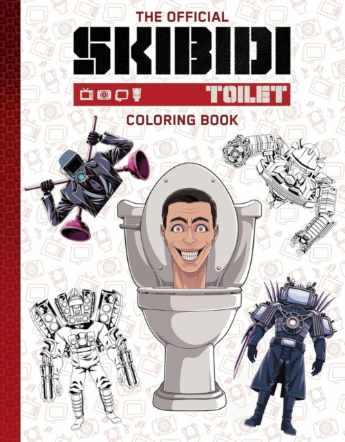 Cover for Scholastic · Skibidi: Coloring Book - Skibidi (Paperback Book) (2025)