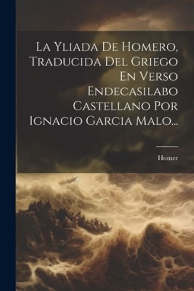 Cover for Homer · Yliada de Homero, Traducida Del Griego en Verso Endecasilabo Castellano Por Ignacio Garcia Malo... (Book) (2023)