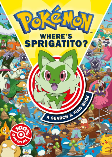 Cover for Pokemon · Pokemon Where’s Sprigatito: A Search &amp; Find Book (Paperback Book) (2025)