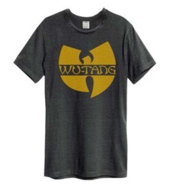 Cover for Wu-tang Clan · Wu-Tang Clan Logo Amplified Vintage Charcoal Large T Shirt (T-shirt)