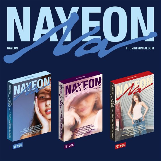Cover for Nayeon (TWICE) · Na (CD/Merch) [Random Photobook w. Gift edition] (2024)