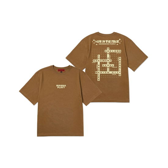 Cover for J-HOPE (BTS) · Hope On The Stage - Official Tour Merch. (T-shirt) [size S] [Brown edition] [Size Small] (2025)