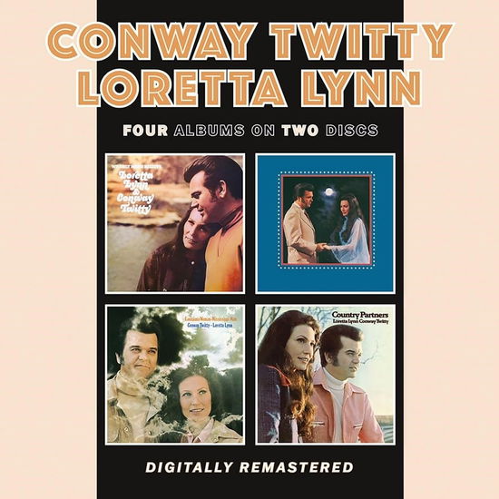 Cover for Twitty,conway / Lynn,loretta · We Only Make Believe / Lead Me on / Louisiana (CD) (2024)