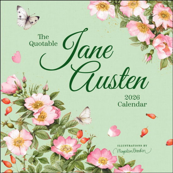 Cover for Jane Austen · The Quotable Jane Austen 2026 Wall Calendar (Calendar) (2025)