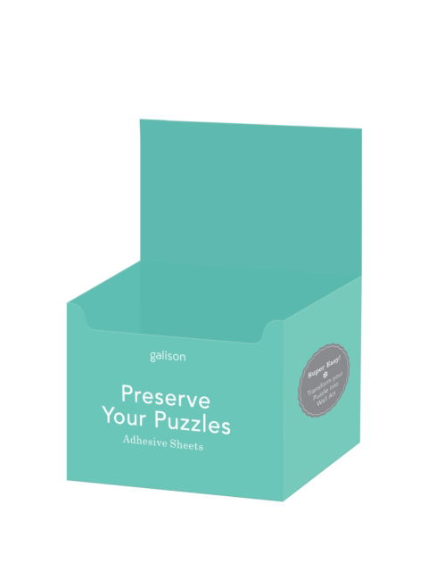 Cover for Galison · Puzzle Glue Sheets (6 Units) with CDU (GAME) (2025)