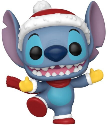 Pop Disney Stitch Holiday Stitch with Hat - Pop Disney Stitch - Gadżety - Funko - 0889698800372 - 