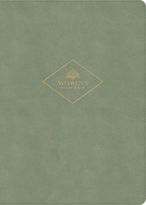 Cover for Csb Bibles by Holman · Women's Study Bible: Christian Standard Bible, Sage Suedesoft Leathertouch (Hardcover Book) (2025)
