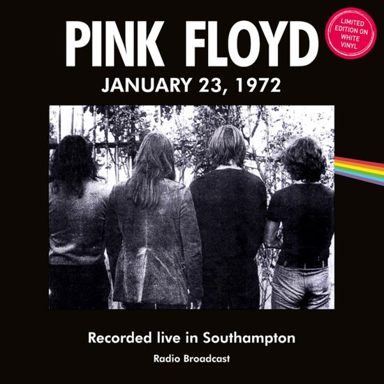 Cover for Pink Floyd · Recorded Live In Southampton January 23. 1972 (White Vinyl) (LP) (2025)