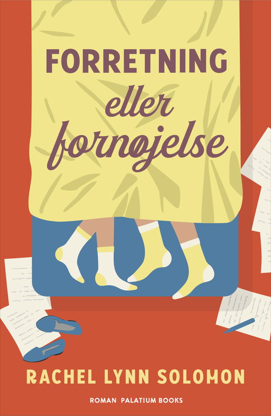 Cover for Rachel Lynn Solomon · Forretning eller fornøjelse (Sewn Spine Book) [1. Painos] (2025)