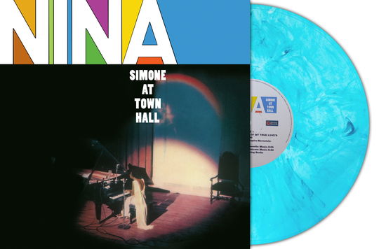 Cover for Nina Simone · At Town Hall (Sky Blue Marble Vinyl) (LP) (2025)