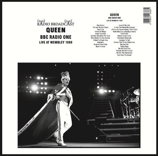 Cover for Queen · Bbc Radio One (Live at Wembley 1986) (LP) (2024)