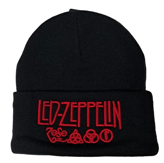 Cover for Led Zeppelin · Led Zeppelin Logo Beanie (Beanie) (2024)