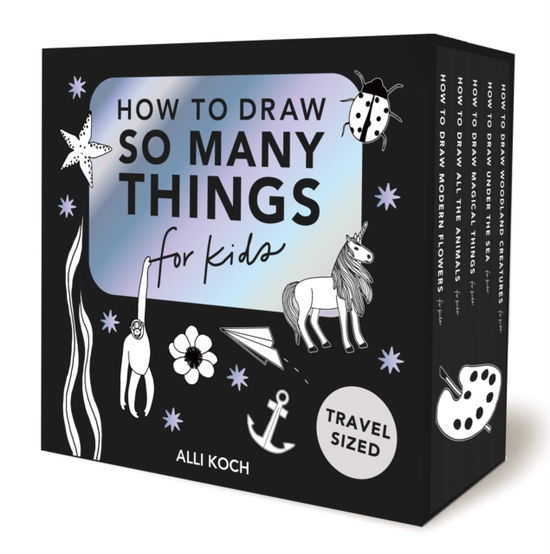 Cover for Alli Koch · So Many Things: A Box Set of 5 How-to-Draw Books for Kids - Stocking Stuffers (Book) (2025)