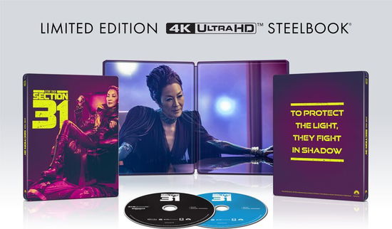 Cover for Star Trek: Section 31 (4K Ultra HD/BD) [Steelbook edition] (2025)