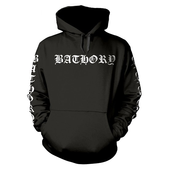 Cover for Bathory · Logo (Hoodie) [size L] (2024)