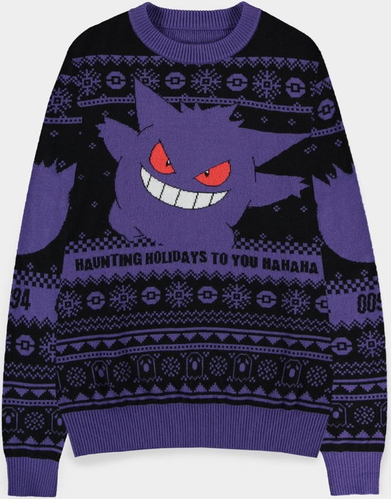 Cover for Pokémon Sweatshirt Christmas Jumper Gengar  Größe (Toys) (2024)