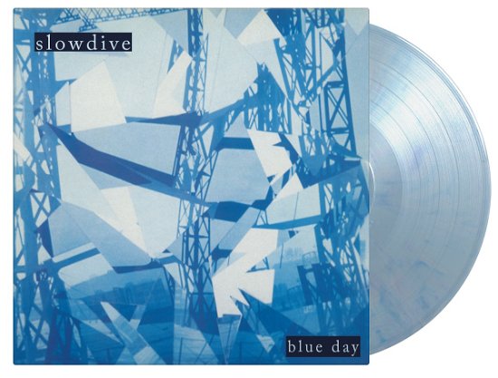Cover for Slowdive · Blue Day (LP) [Limited Blue &amp; White Marbled Vinyl edition] (2024)