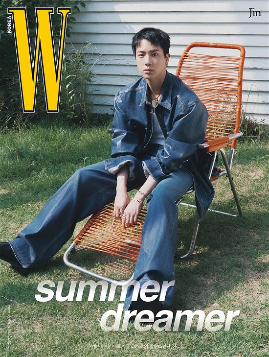 JIN (BTS) · W Korea August 2024 (Magazine) [B edition] (2024)