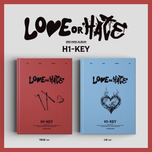 Cover for H1-Key · Love Or Hate (CD/Merch) [Random Photobook edition] (2024)
