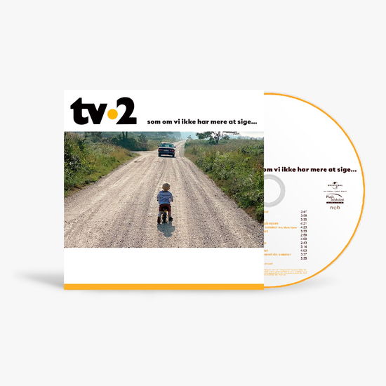 Cover for TV-2 · Som Om Vi Ikke Har Mere At Sige… (CD) [Signed edition] (2025)