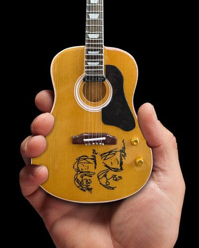 Cover for John Lennon Acoustic Give Peace a Chance Miniature (MERCH) (2019)