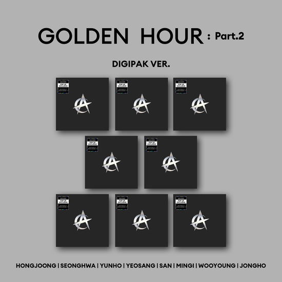 Golden Hour pt.2 - ATEEZ - Música - KQ Ent. / Hello82 - 0810141853393 - 15 de novembro de 2024