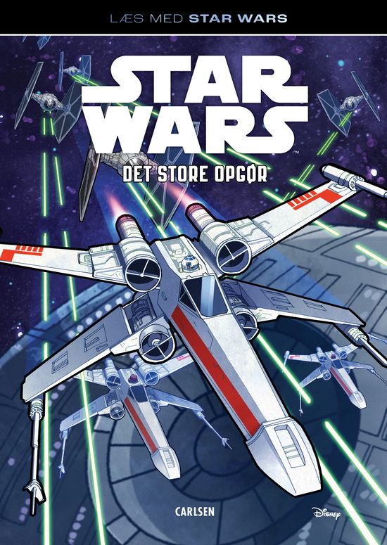 Cover for Star Wars · Læs med Star Wars: Læs med Star Wars - Det store opgør (Bound Book) [1st edition] (2024)