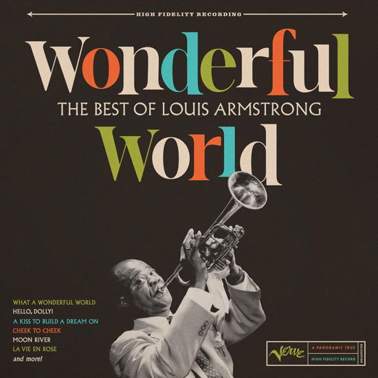 Cover for Louis Armstrong · Wonderful World: the Best of Louis Armstrong (LP) (2024)