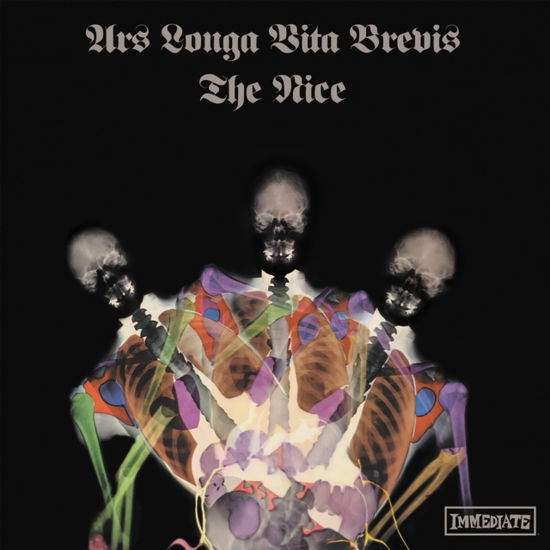 Cover for Nice · Ars Longa Vita Brevis (Immediate 60th Anniversary) (Color X-Ray Marbled Vinyl) (LP) (2025)