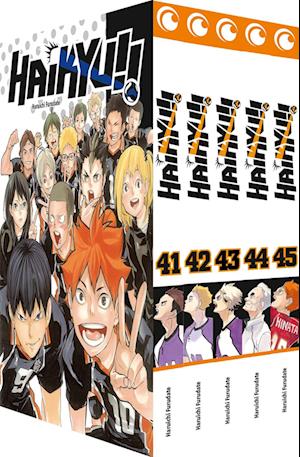 Cover for Haruichi Furudate · Haikyu!! Sammelbox 5 – Band 41-45 im Schuber (Book) (2024)