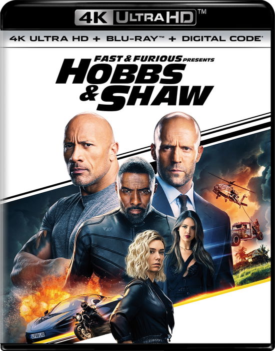 Cover for Fast &amp; Furious Presents: Hobbs &amp; Shaw (Blu-ray) (2019)