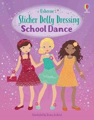 Cover for Fiona Watt · Sticker Dolly Dressing School Dance (Book) (2025)