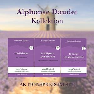 Cover for Alphonse Daudet · Alphonse Daudet Kollektion (Bücher + 3 Audio-CDs) - Lesemethode von Ilya Frank (Bog) (2023)